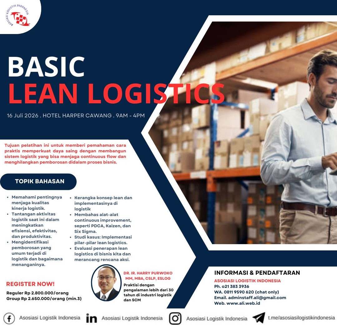 [1Day-Training] Basic Lean Logistics - 16 Juli 2026