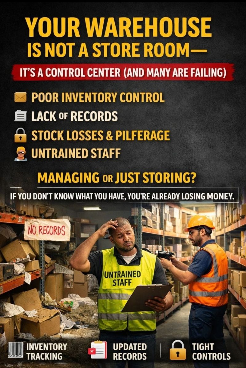 Use Warehouse as Control Center Instead of Just Store Room